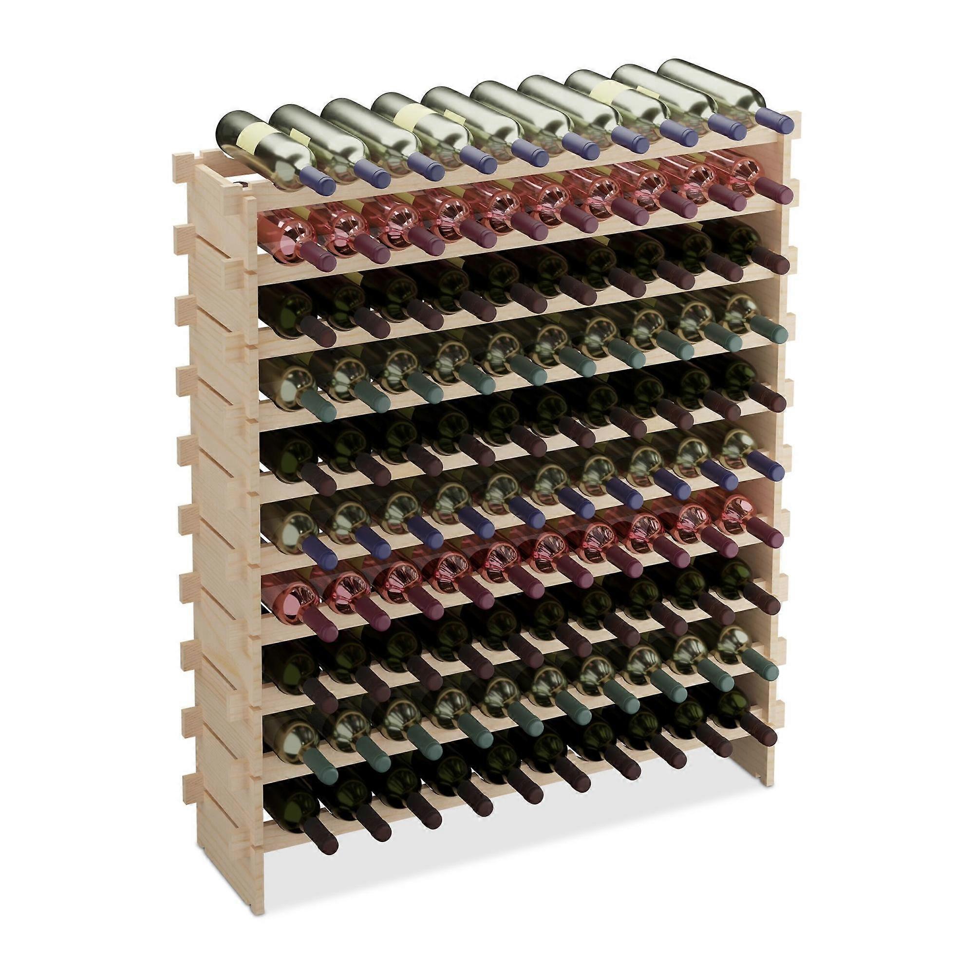 Casier à vin extensible pour bouteilles