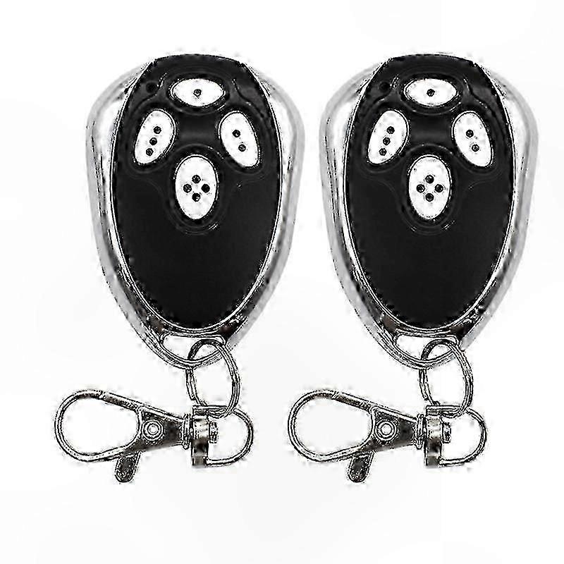 2-Pack Universal Garage Gate Remote Control-Compatible with 433MHz Rolling Code Systems