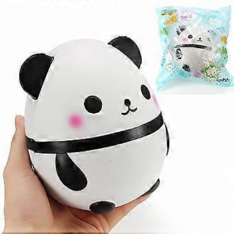 Jumbo Squishy Panda Egg 14cm Slow Rising Toy with GiftReady Packaging and Cute Collectible Design