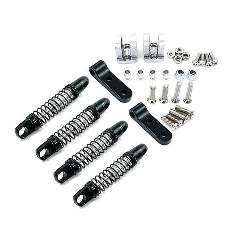  with Mount Fixed Bracket for D12 1/10 RC Car,Black