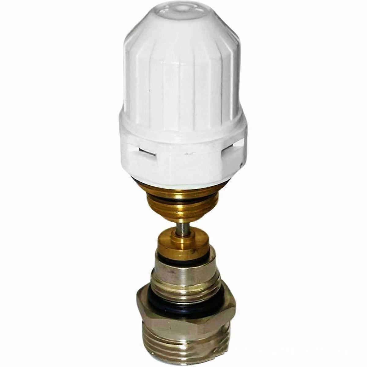 Brass Floor Heating Valve Core Set with Automatic Spring Return Needle Valve,Compatible with M30 X
