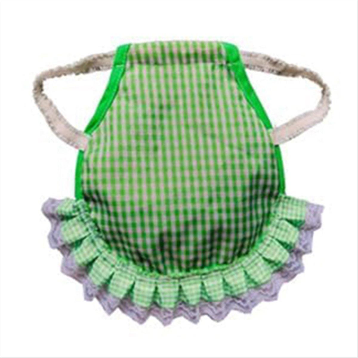 Hen Saddle Apron Protection Fixer Back Protector Green