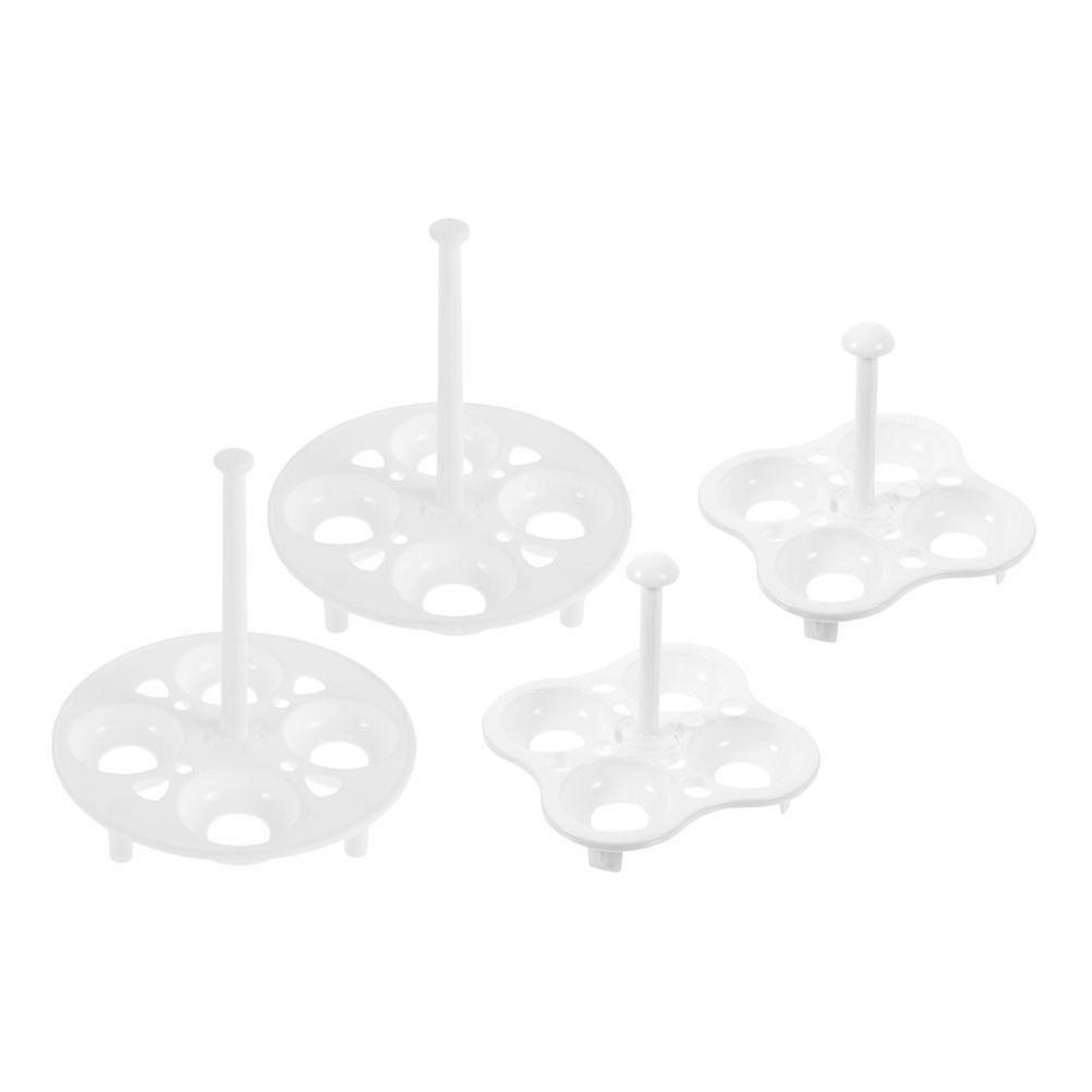 Egg Steamer Rack Plastic for Steaming 4Pcs Kitchen Accessories for Home Use