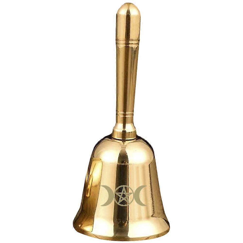 Witch Bells Mini Brass Altar Ritual Bell Multi-Functional Bell for Decor Use
