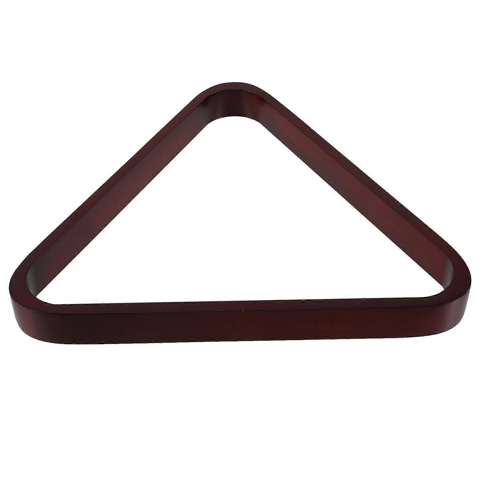 Billiard Ball Triangle Solid Wood Cue Ball Triangle Rack for Billiards