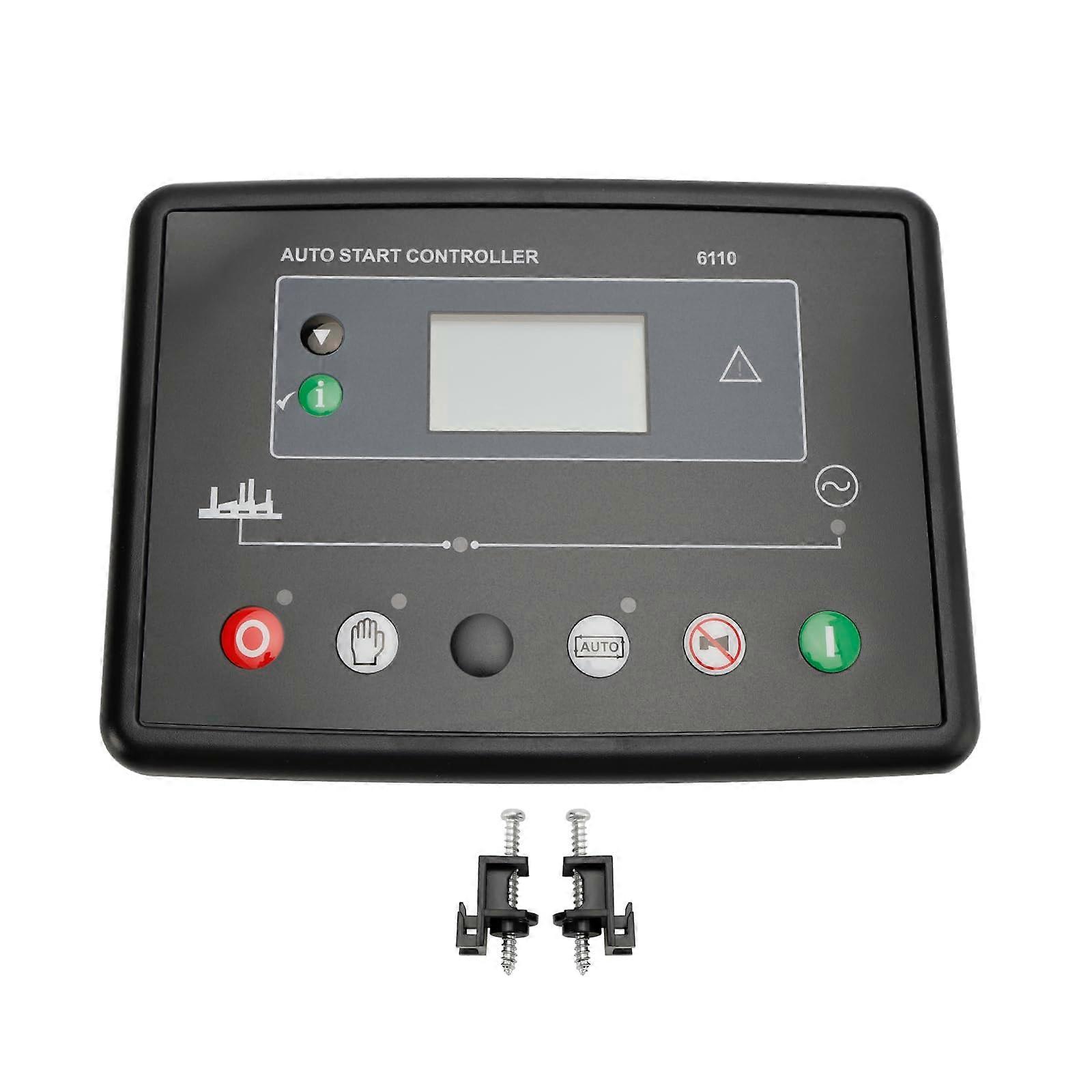 DSE6110 Controller Generator Control Panel with Automatic Start Stop and Fault Indicators