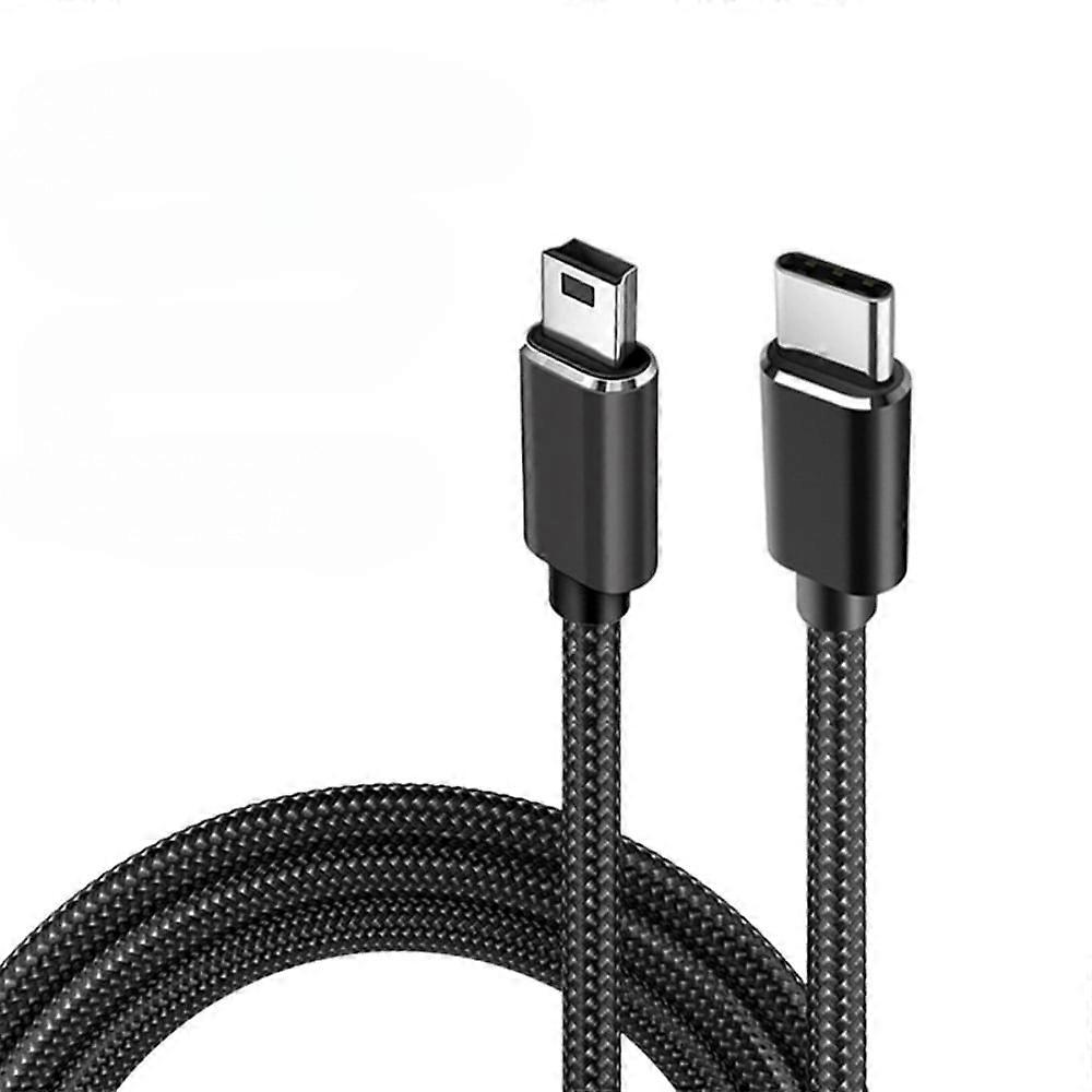 For Type-C To MINI5P, Android USB Type C To Mini USB Cable Fast Charging Data Sync