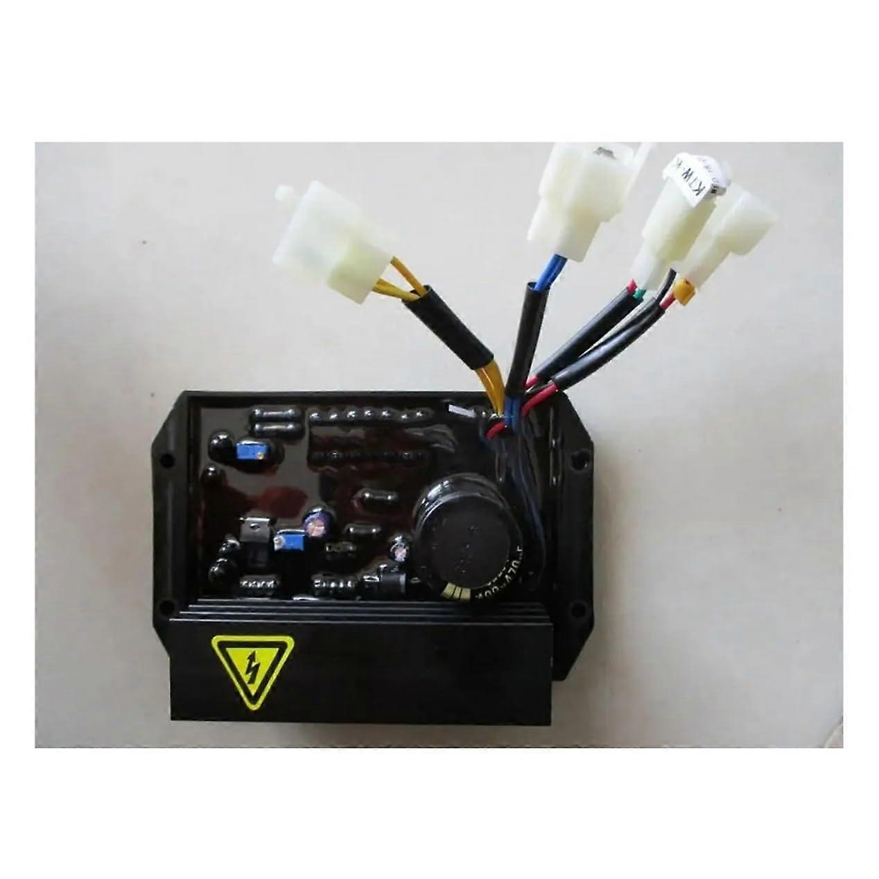 Automatic Voltage Regulator for KT2453B38, 9 Wire 4 Plug Three Phase Generator AVR Replacement