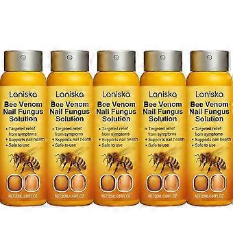 Nagelpilzspray mit Bienengift – Anti-Infektions-Spray zur Nagelpflege, Wiederherstellung von Glanz und Gesundheit, Entfernung von Nagelpilz, grauen Zehennägeln, Hand- und Fußnagelpflegespray