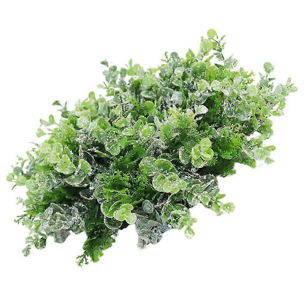 Green Artificial Eucalyptus Wreath compatible with Decoration 4Pcs Pack
