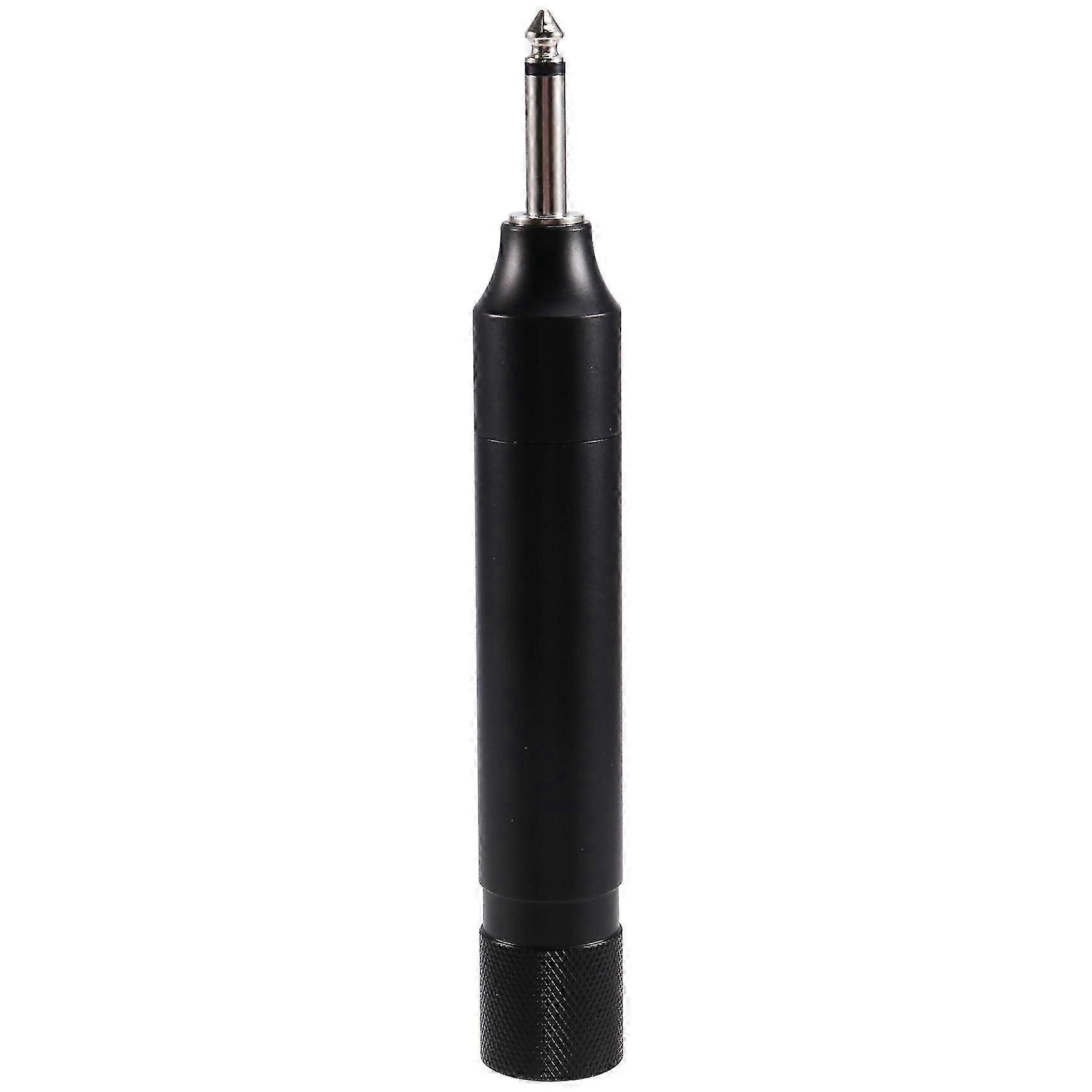 TA3F Interface Lavalier Headset Microphone Conversion to 6.35mm Converter Connected to Amplifier Microphone Input