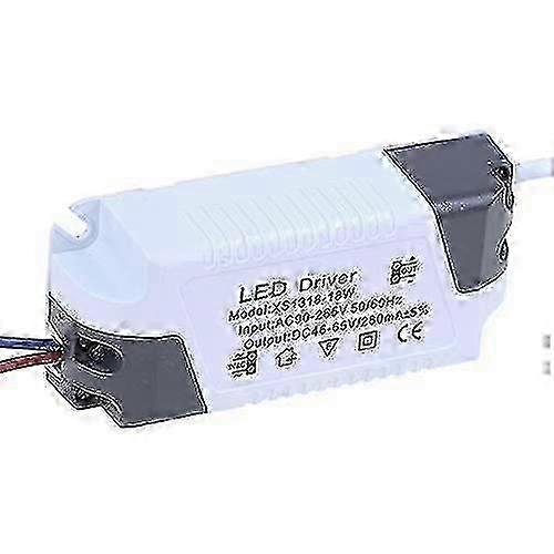2x LED Driver compatible with 18-24w Transcompatible withmer Ceiling Light Panel Power Supply