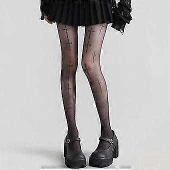 Fashion Semi Sheer Tights Thin Stretch Fit Slimming Sexy Pantyhose Women's Stockings Hosiery Stockings 26-27