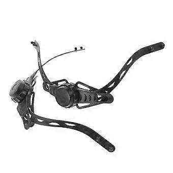 Conjunto de 6 peças pretas com alça de queixo ajustável para substituição de capacete de segurança