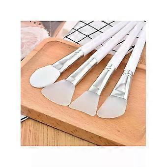 4-Piece Silicone Makeup Brushes  Professional Mask & Cream Applicators for Skincare