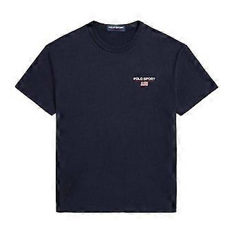 Ralph Lauren Mens Polo Flag Logo T-Shirt