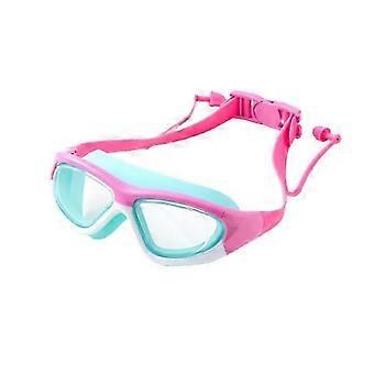 Children Swimming Glasses Ear Plug Waterproof Anti Fog kids Swimming Pool Goggles Swim Eyewear