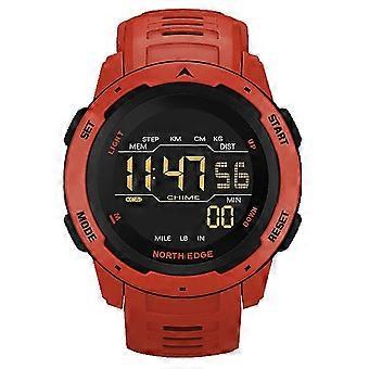 Men Digital Watch Men's Sports Watches Dual Time Pedometer Alarm Clock Waterproof 50M Digital Watch 26-27