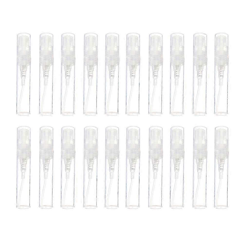 Empty Perfume Spray Bottles | 20Pcs | Transparent | For Storage Use