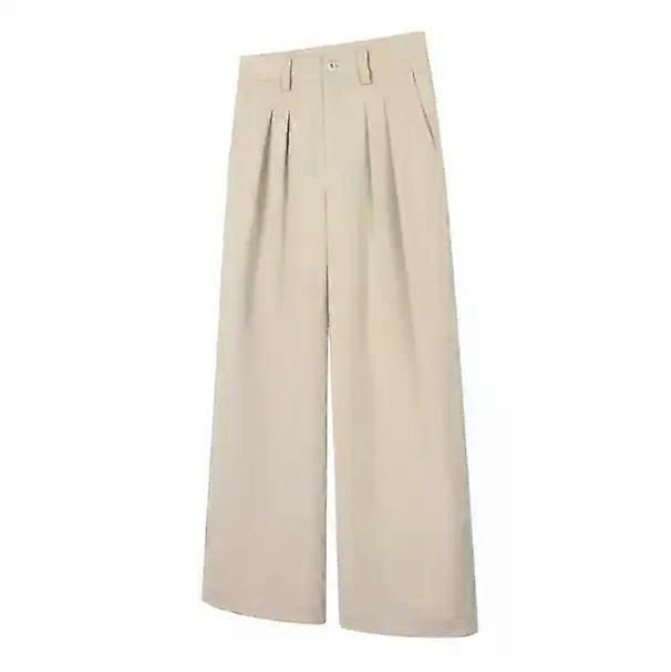 Relaxed A-Line Trousers