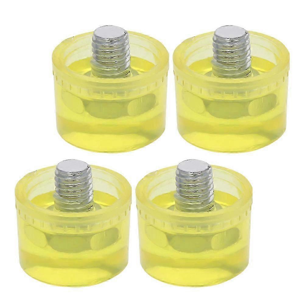 4 Pcs Mallet Hammer Replacement Rubber Striking Head Tip Hammer Head Tip
