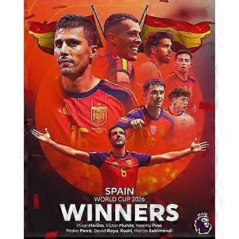 Fußballstars – Weltmeister Spanien 2026 – Action-Puzzlespiel für Erwachsene und Kinder LO0085
