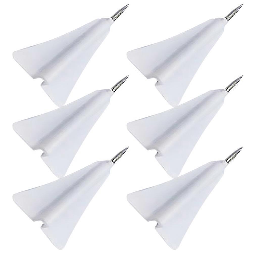 6Pcs Convenient Push Pin Replaceable Pushpins Delicate Thumbtacks Home Accessory