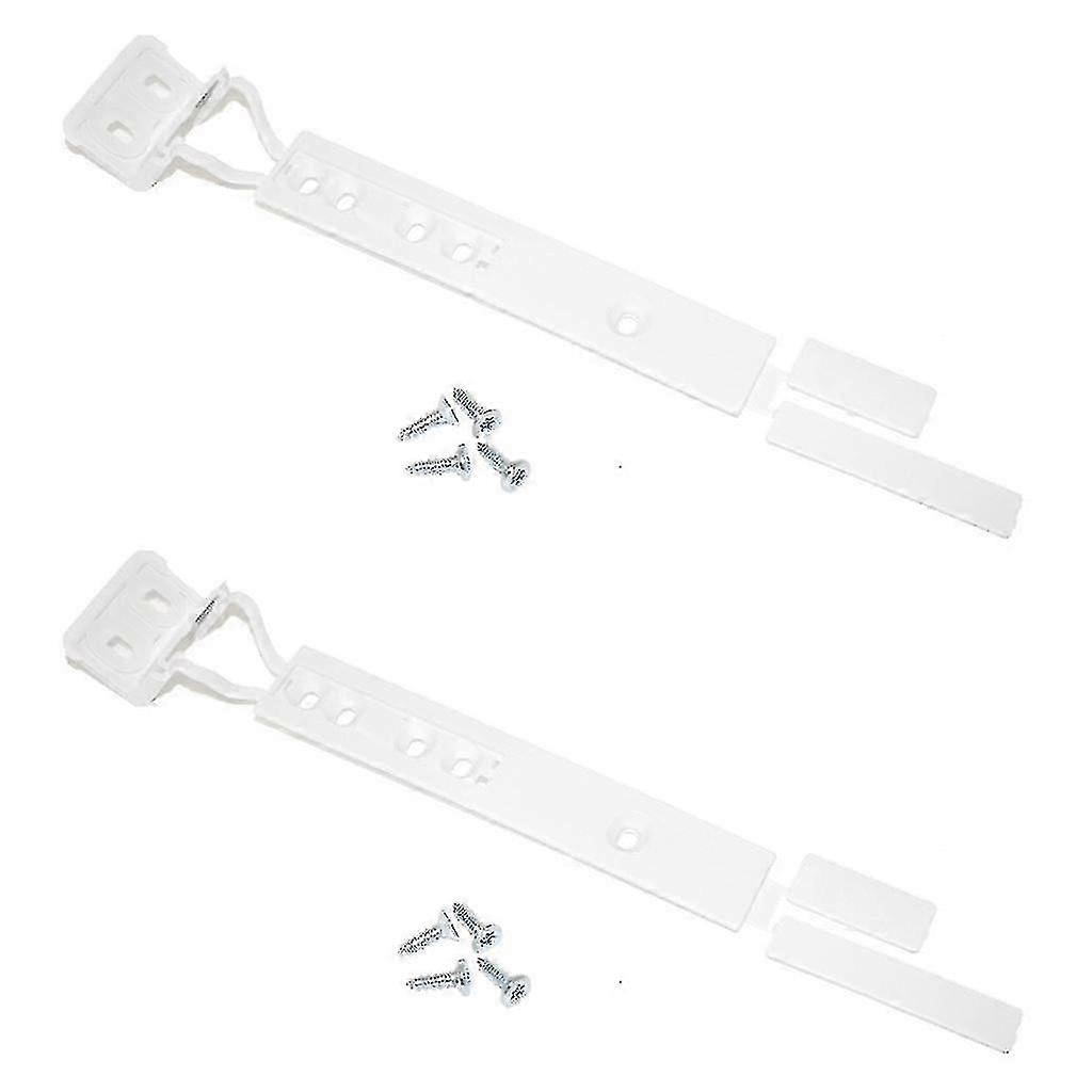 2 X Universal Integrated Sliding Door Hinge Mounting Kit Ha