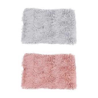 Pet Winter Blanket Plush and Comfortable for Dogs and Cats 1Pcs Light Grey