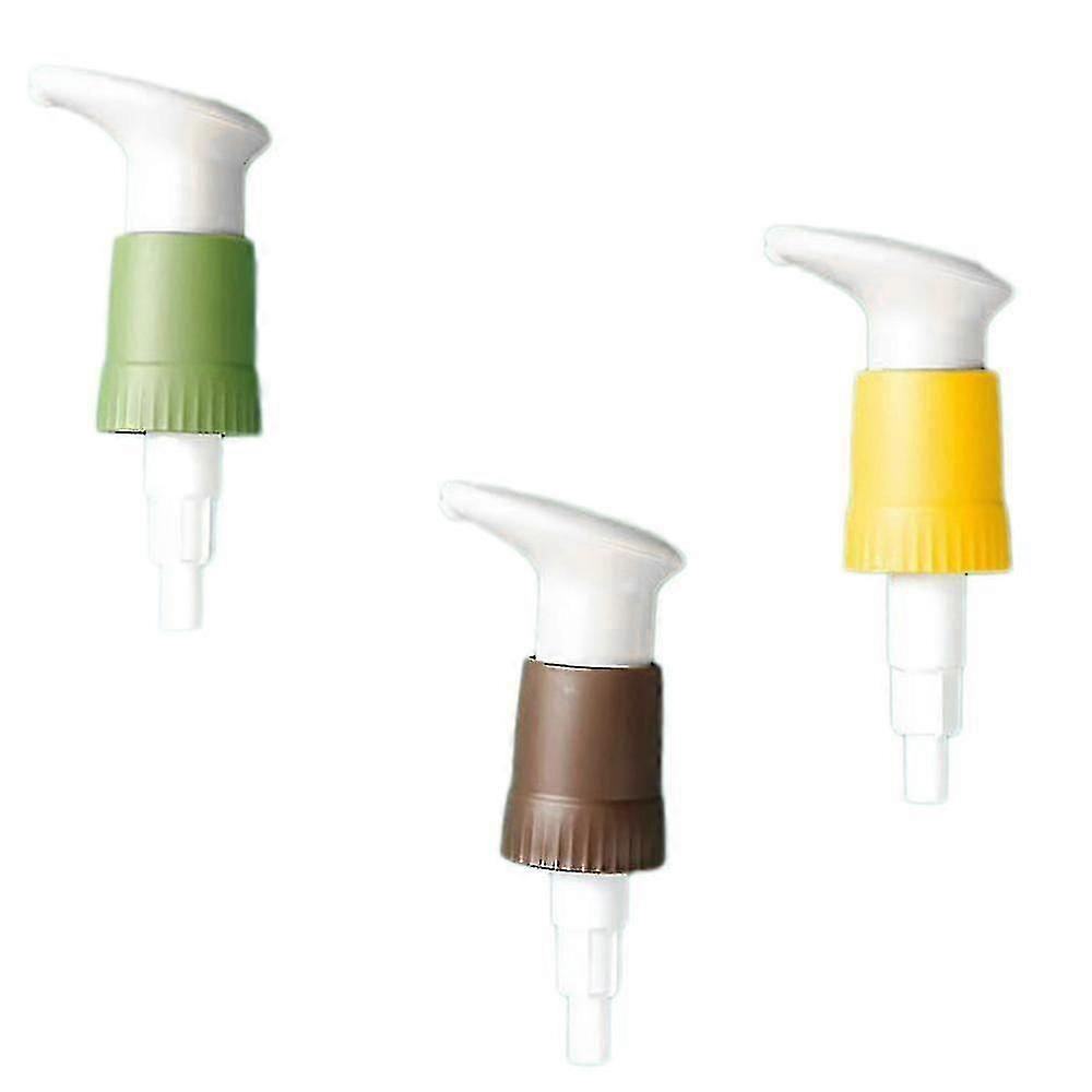 3pcs Oyster Sauce Squeezer Kitchen Bottle, Pressure Push-type Nozzle