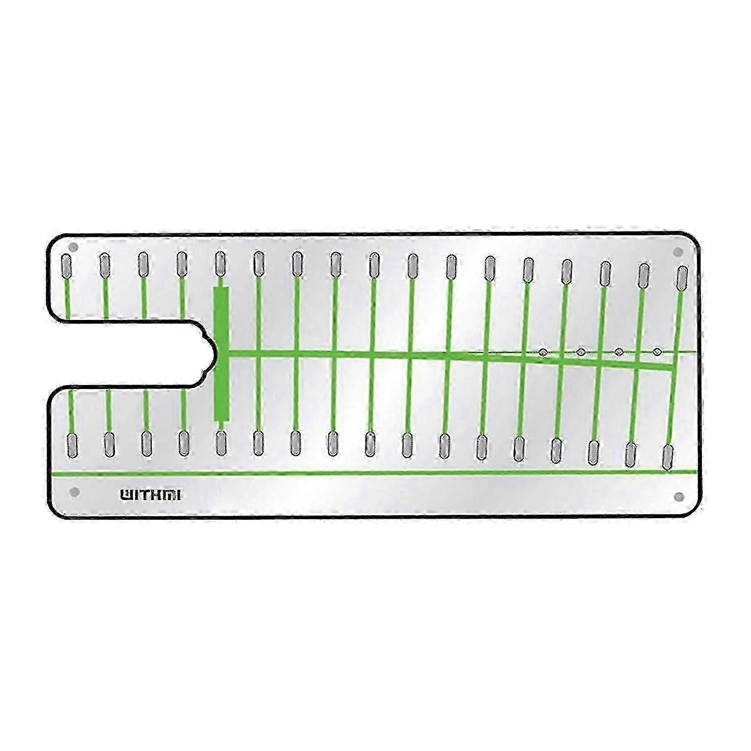 Golf Putting Alignment Mirror Exercise Training Aid Teaching Equipment Pose Corrector for Office Use