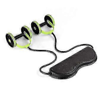 Vorallme Double Wheel Ab Roller Trainer - Muscle Exercise Home Fitness Equipment, Premium for Home & Office