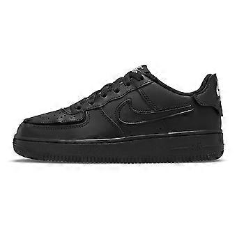 Nike Air Force 1/1 'Black Bright Crimson' GS DB1856-001