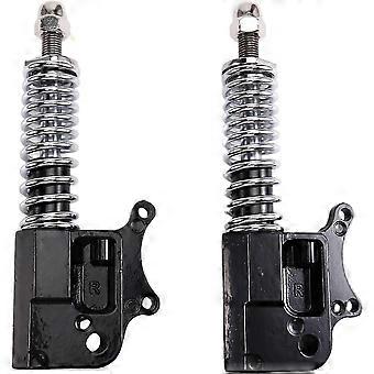 10Inch Electric Scooter Bike Hydraulic Front Shock Absorber Suspension MTB Mountain Folding Bike Spring Damping 1 Pair ZRF