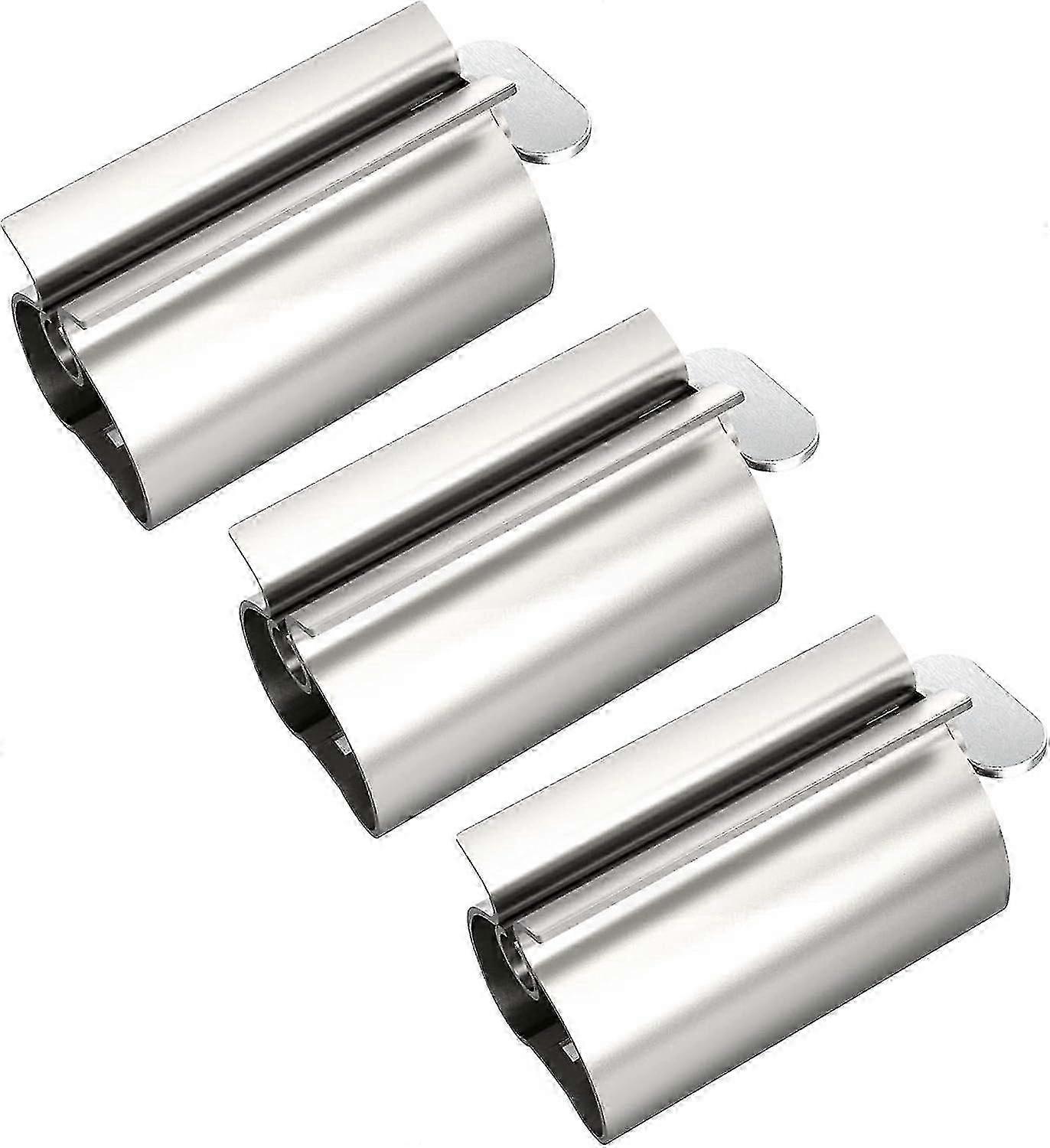 Toothpaste Squeezer 3 Pack - Metal Tube Squeezer Toothpaste Seat Holder S