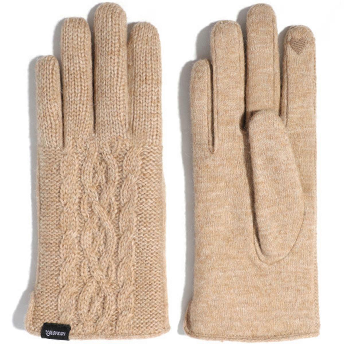 Anti-Slip Touchscreen Cashmere Gloves