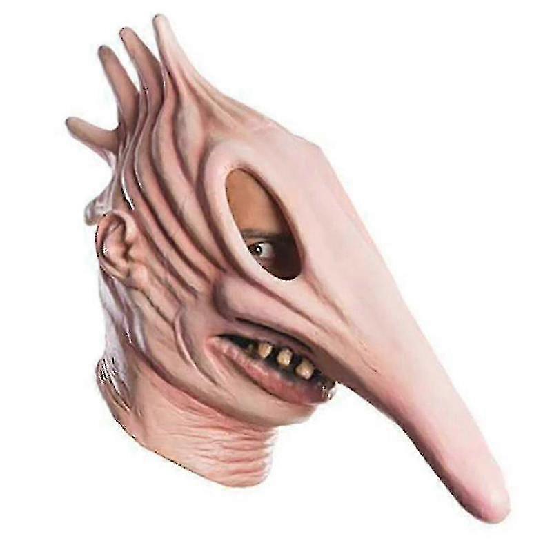 Beetlejuice Barbara Adam Mask Party Costume_y