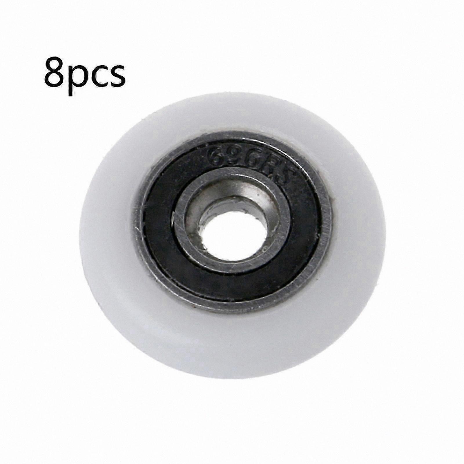 Bearing Rollers 8Pcs 20mm Replacement for Shower Door Wheels