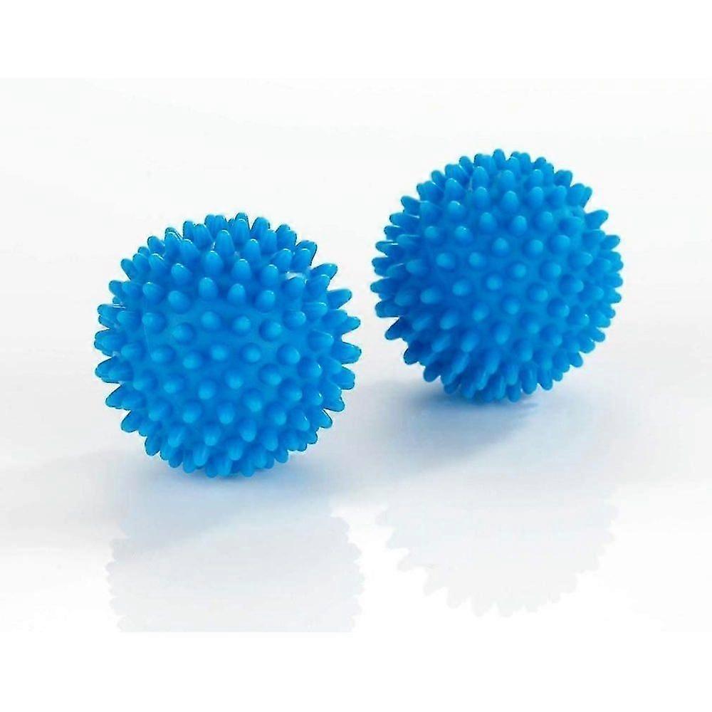 Set Of 2 Multi-function Balls compatible with Fluffier Laundry - Blue Polyvinyl Chloride