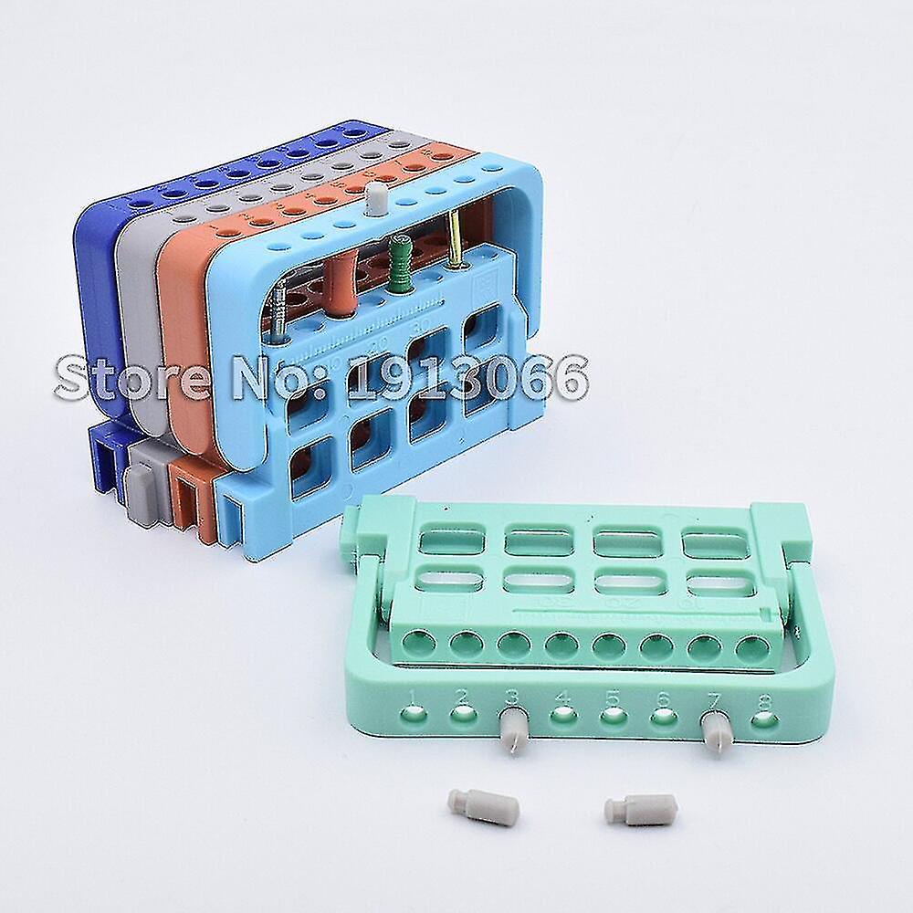 5pcs/set New Dental Endo Dispenser Endodontic File Drill Stand Holder Autoclavable Endo Box