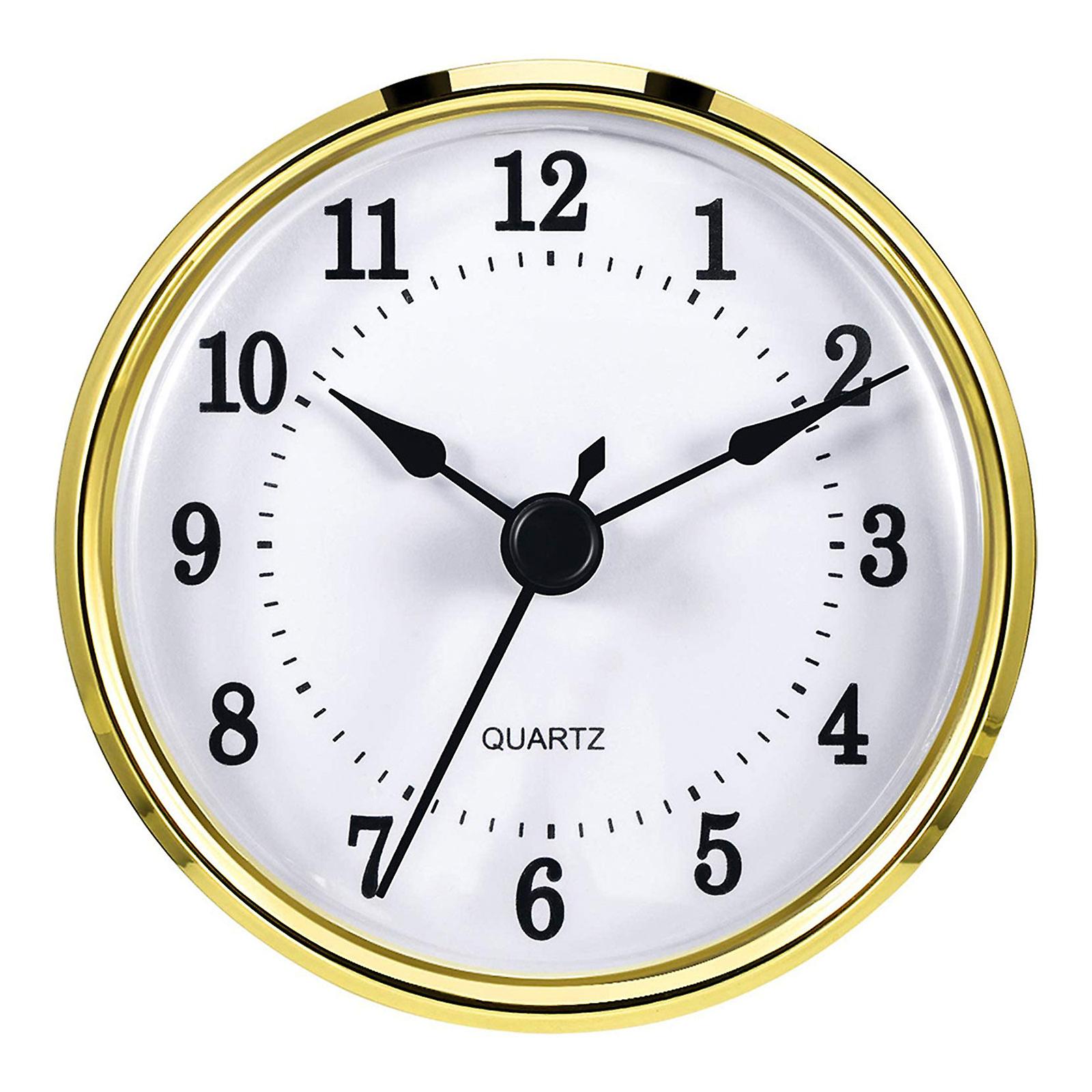 Classic Clock Craft Insert Clocks Movement Quartz Diameter 80mm Number