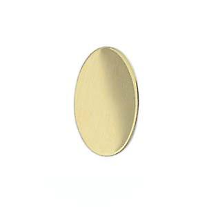 9ct Gold 12x8mm plain Anchor Tie Tack