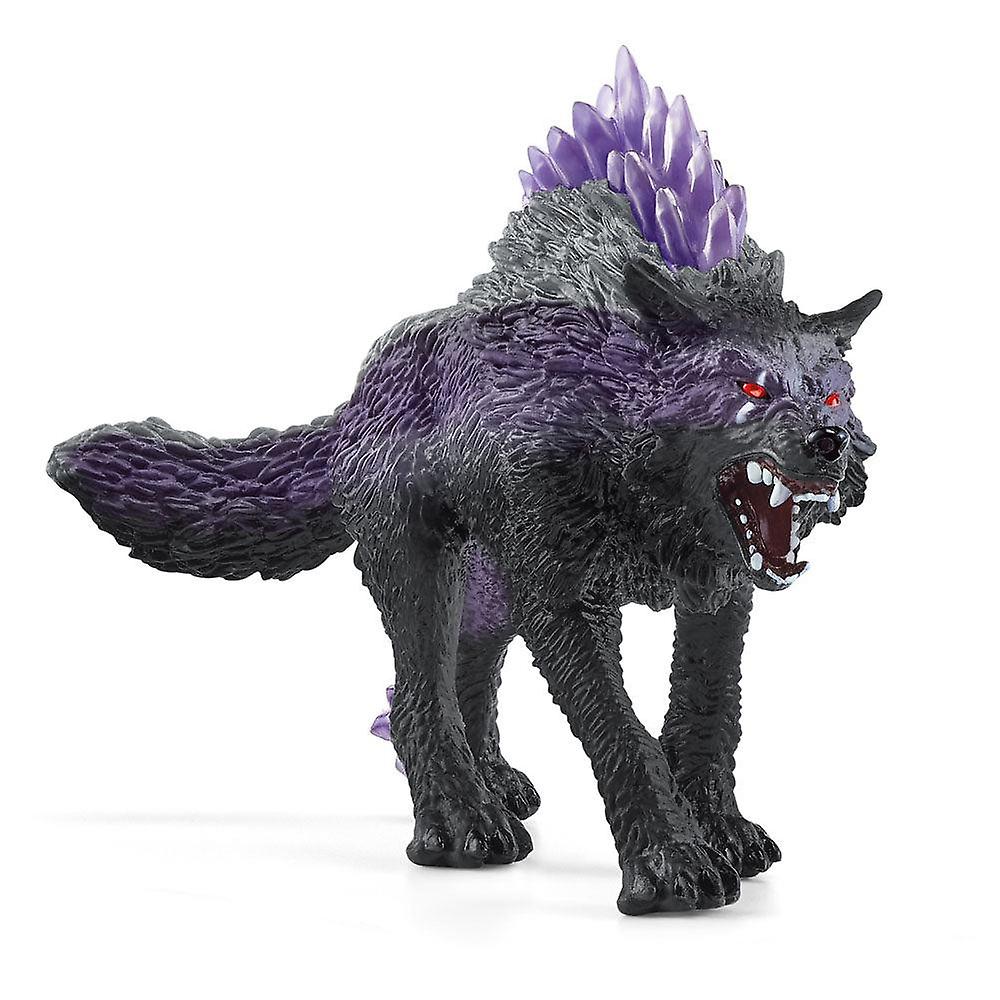 SCHLEICH Eldrador Creatures Shadow Wolf Toy Figure
