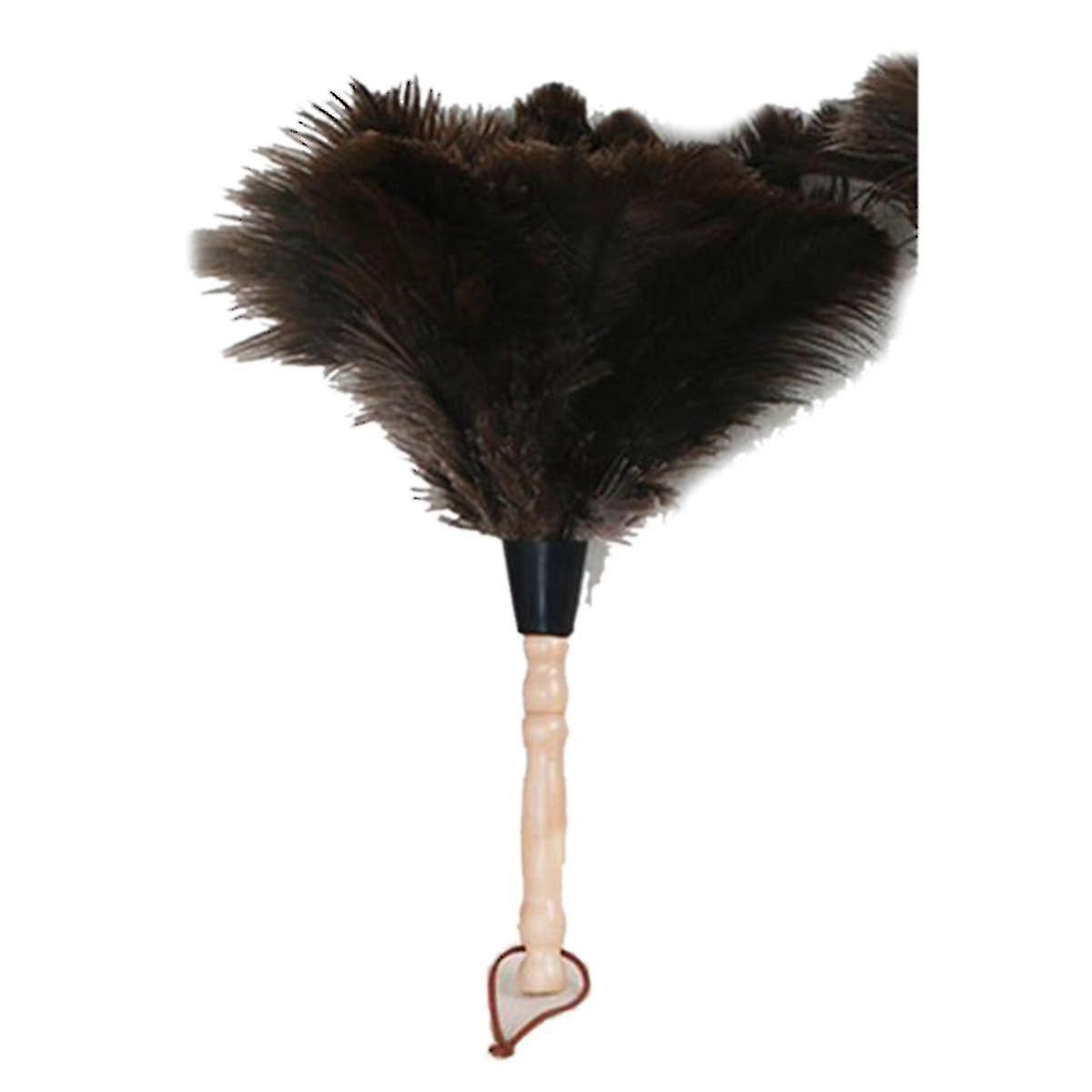Retractable Feather Duster For Ostrich Household Car Cleaning Small