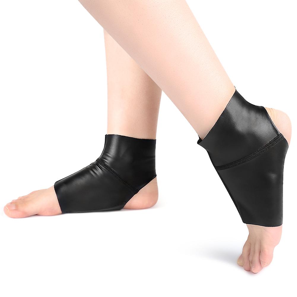 Doact Lycra Cloth Ankle Foot Pad Combination Black One Size
