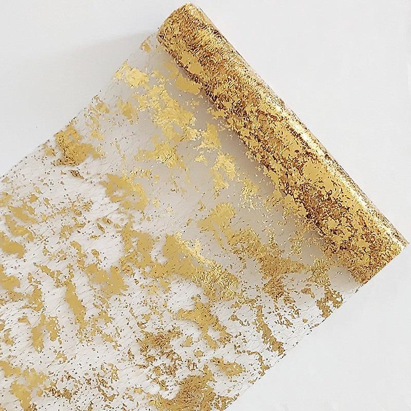 Wedding Ceremony Layout Table Runner Bronzing Red Purple Foil Table Runner Party Decoration Tablecloth