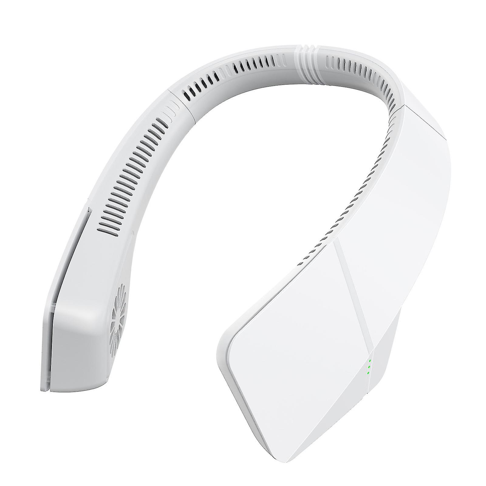 Adjustable Windpower Hanging Neck Fan (grey)