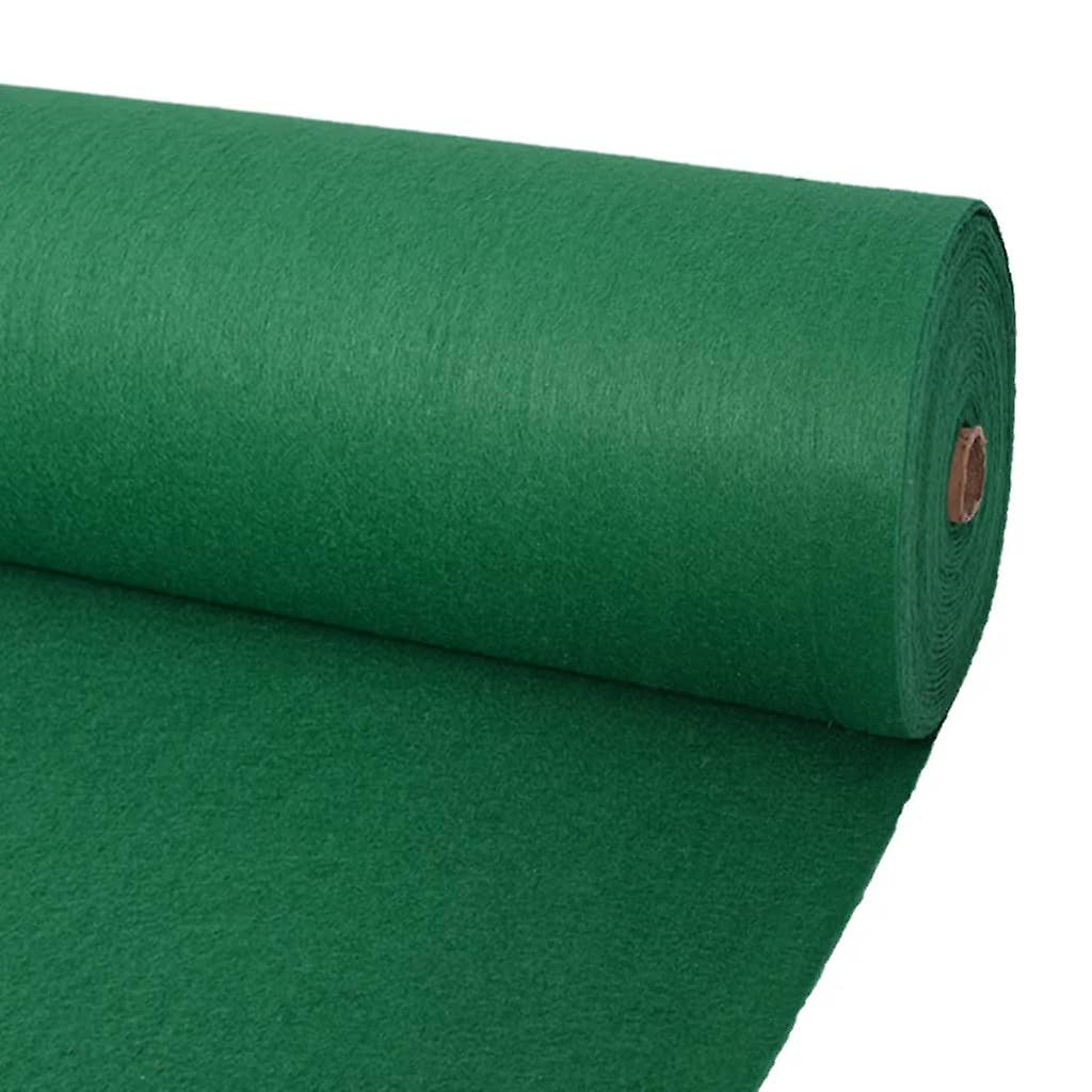 Exhibition Carpet Smooth 1x12 m Green