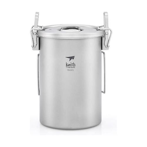 Titanium multifunction pot 900 ml 1 unit (Silver)