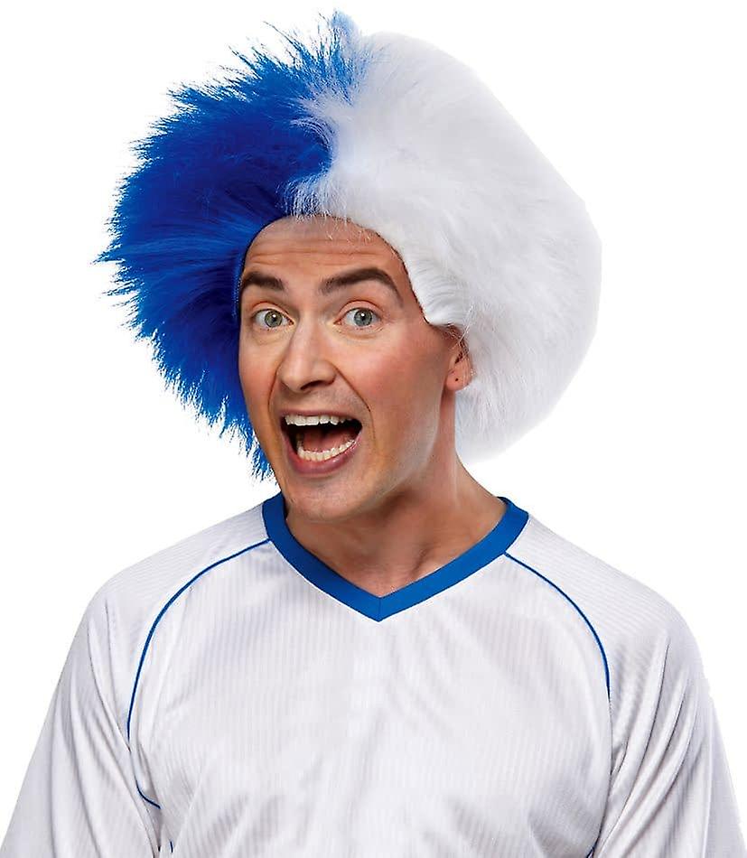 Sports Fun Peruke Blue White